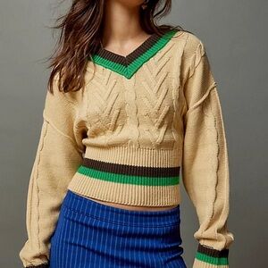 BDG Clarice Cable Knit Sweater